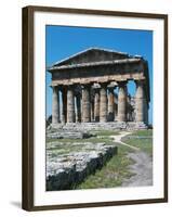 Temple of Poseidon-null-Framed Photographic Print