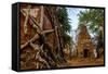 Temple of Prasat Pram (Prasat Bram), Dated 9th to 12th Century, Temple Complex of Koh Ker-Nathalie Cuvelier-Framed Stretched Canvas