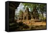 Temple of Prasat Pram (Prasat Bram), Dated 9th to 12th Century, Temple Complex of Koh Ker-Nathalie Cuvelier-Framed Stretched Canvas