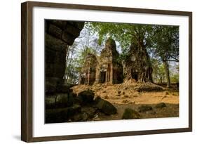 Temple of Prasat Pram (Prasat Bram), Dated 9th to 12th Century, Temple Complex of Koh Ker-Nathalie Cuvelier-Framed Photographic Print