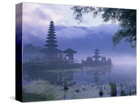 Temple of Pura Ulun Danu Bratan, Bali, Indonesia, Asia-Bruno Morandi-Stretched Canvas