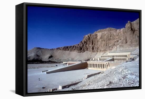 Temple of Queen Hatshepsut, West Bank, Luxor, Egypt, C1470 Bc-CM Dixon-Framed Stretched Canvas