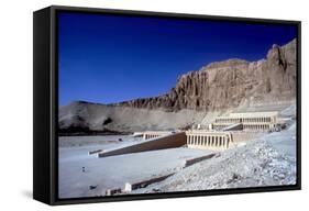 Temple of Queen Hatshepsut, West Bank, Luxor, Egypt, C1470 Bc-CM Dixon-Framed Stretched Canvas