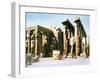 Temple of Rameses II, Luxor, Egypt, 20th Century-null-Framed Giclee Print