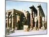 Temple of Rameses II, Luxor, Egypt, 20th Century-null-Mounted Giclee Print