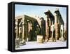 Temple of Rameses II, Luxor, Egypt, 20th Century-null-Framed Stretched Canvas