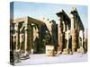 Temple of Rameses II, Luxor, Egypt, 20th Century-null-Stretched Canvas