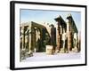 Temple of Rameses II, Luxor, Egypt, 20th Century-null-Framed Giclee Print