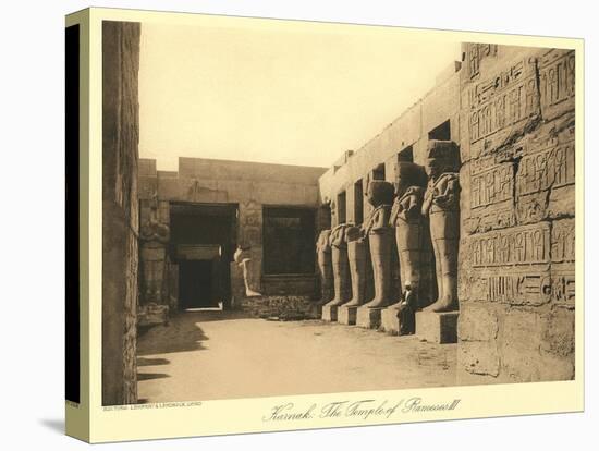 Temple of Ramses III, Karnak-null-Stretched Canvas
