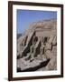 Temple of Re-Herakte Built for Ramses II, Abu Simbel, Unesco World Heritage Site, Nubia, Egypt-G Richardson-Framed Photographic Print