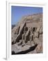 Temple of Re-Herakte Built for Ramses II, Abu Simbel, Unesco World Heritage Site, Nubia, Egypt-G Richardson-Framed Photographic Print