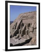 Temple of Re-Herakte Built for Ramses II, Abu Simbel, Unesco World Heritage Site, Nubia, Egypt-G Richardson-Framed Photographic Print