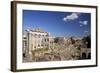 Temple of Saturn and Roman Forum, UNESCO World Heritage Site, Rome, Lazio, Italy, Europe-Peter-Framed Photographic Print