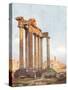 Temple of Saturn, Forum-Alberto Pisa-Stretched Canvas