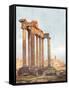 Temple of Saturn, Forum-Alberto Pisa-Framed Stretched Canvas