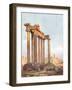 Temple of Saturn, Forum-Alberto Pisa-Framed Photographic Print