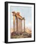 Temple of Saturn, Forum-Alberto Pisa-Framed Photographic Print