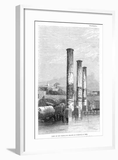 Temple of Serapis at Puzzuoli in 1183, Charles Lyell-Charles Lyell-Framed Giclee Print