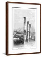 Temple of Serapis at Puzzuoli in 1183, Charles Lyell-Charles Lyell-Framed Giclee Print