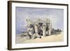 Temple of Sobek and Haroeris at Kom Ombo, 19th Century-David Roberts-Framed Giclee Print