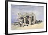 Temple of Sobek and Haroeris at Kom Ombo, 19th Century-David Roberts-Framed Giclee Print