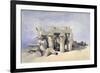 Temple of Sobek and Haroeris at Kom Ombo, 19th Century-David Roberts-Framed Giclee Print