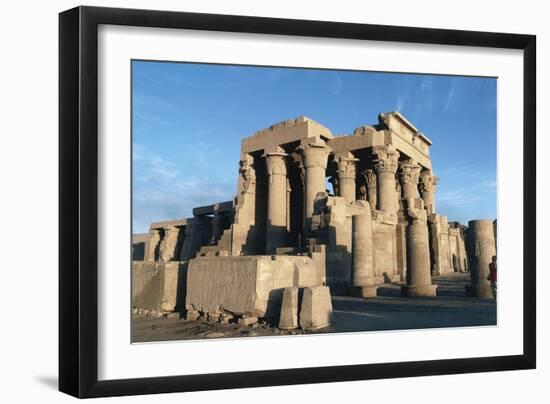 Temple of Sobek and Haroeris-null-Framed Giclee Print