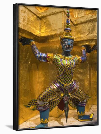 Temple of the Emerald Buddha, Grand Palace, Bangkok, Thailand-Nico Tondini-Framed Photographic Print