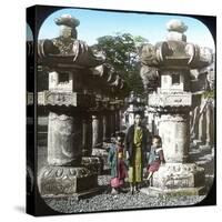 Temple of the Fourth Shogun, Tokyo (Japan), 1900-1905-Leon, Levy et Fils-Stretched Canvas