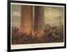 Temple of the Giants in Sicily-George Henry Andrews-Framed Giclee Print