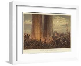 Temple of the Giants in Sicily-George Henry Andrews-Framed Giclee Print