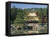 Temple of the Golden Pavilion, Kyoto, Japan-Gavin Hellier-Framed Stretched Canvas