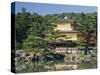 Temple of the Golden Pavilion, Kyoto, Japan-Gavin Hellier-Stretched Canvas