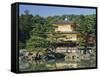 Temple of the Golden Pavilion, Kyoto, Japan-Gavin Hellier-Framed Stretched Canvas