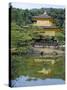 Temple of the Golden Pavilion, Kyoto, Japan-David Poole-Stretched Canvas