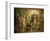 Temple of the Holy Grail, Final Scene from Parsifal, Opera by Richard Wagner, 1813-83-Wilhelm Hauschild-Framed Premium Giclee Print