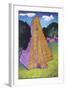 Temple of the Jaguar (Tikal)-John Newcomb-Framed Giclee Print