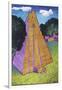 Temple of the Jaguar (Tikal)-John Newcomb-Framed Giclee Print