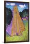 Temple of the Jaguar (Tikal)-John Newcomb-Framed Giclee Print