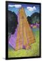 Temple of the Jaguar (Tikal)-John Newcomb-Framed Giclee Print