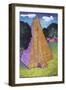 Temple of the Jaguar (Tikal)-John Newcomb-Framed Premium Giclee Print