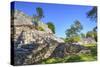 Temple of the King, Kohunlich, Mayan Archaeological Site, Quintana Roo, Mexico, North America-Richard Maschmeyer-Stretched Canvas