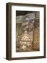 Temple of the Masks, with 8 Foot Tall Mask, Kohunlich-Richard Maschmeyer-Framed Photographic Print