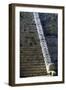 Temple of the Osario, Detail of the Staircase, Chichen Itza-null-Framed Photographic Print