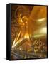 Temple of the Reclining Buddha, Bangkok, Thailand-Nico Tondini-Framed Stretched Canvas