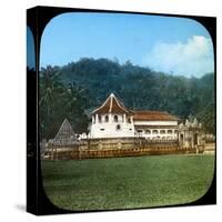 Temple of the Sacred Tooth, Kandy, Ceylon, Late 19th or Early 20th Century-null-Stretched Canvas