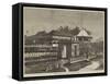 Temple of the Sacred Tooth of Buddha, at Kandy-null-Framed Stretched Canvas