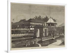 Temple of the Sacred Tooth of Buddha, at Kandy-null-Framed Giclee Print