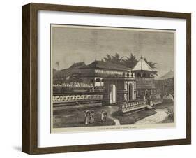 Temple of the Sacred Tooth of Buddha, at Kandy-null-Framed Giclee Print