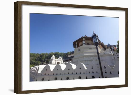 Temple of the Sacred Tooth Relic, UNESCO World Heritage Site, Kandy, Sri Lanka, Asia-Charlie-Framed Photographic Print